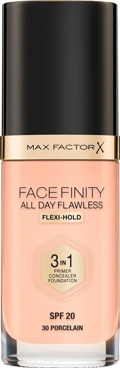 Actual product image Max Factor All Day Flawless 3in1 Fond de Teint No 30 (030)