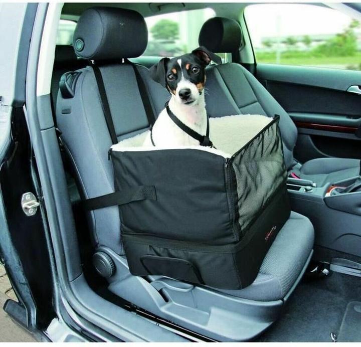 Immagine prodotto Trixie Seggiolino auto (Cane, Chiusura di sicurezza, Può essere aperto completamente)