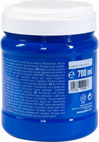 Produktbild Pebeo Pop Art Acrylics Studienfarben (primärzyan, 700 ml)