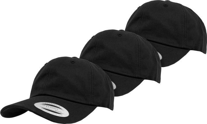 Flexfit Low Profile Cotton Twill 3-Pack - 181489 (One Size)