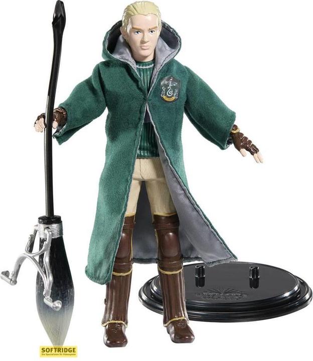 Produktbild Noble Collection Harry Potter figurine flexible Bendyfigs Draco Malfoy Quidditch 19 cm