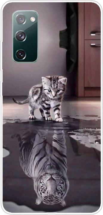 Cover-Discount Galaxy S20 FE - Silikon Gummi Case Katze (Samsung Galaxy S20 FE)