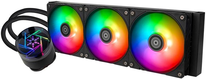 Actual product image Silverstone NovaPeak 360 ARGB 360mm (black)