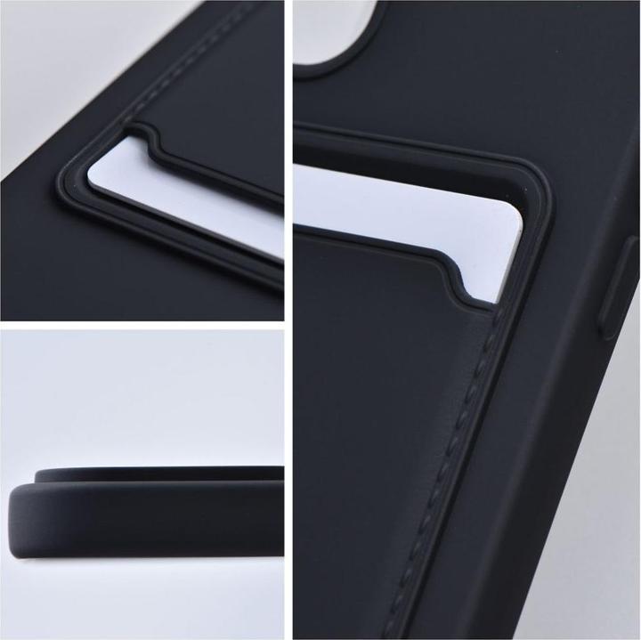 Actual product image OEM Back panel cover case CARD for SAMSUNG S24 FE black (Cover)