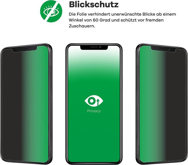 Immagine prodotto upscreen Spy Shield Pellicola Privacy (1 Pezzo/i, Xiaomi Pocophone F1)