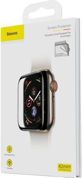 Actual product image Baseus Apple Watch 42mm Curved bulletproof glass