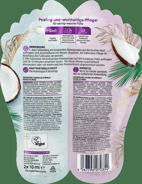 Image du produit dm Balea Set gommage et masque pour les pieds (Masque de pied, 10 ml)