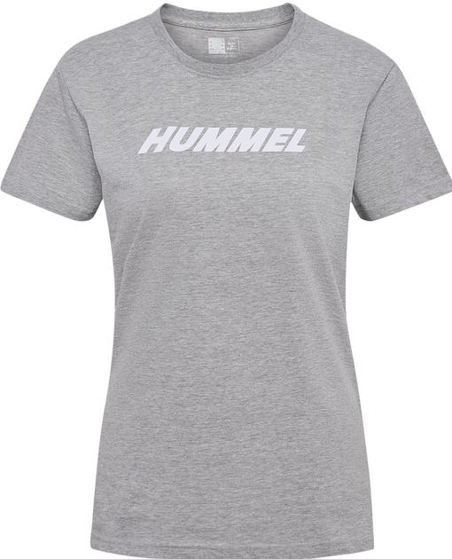 Actual product image hummel Hmlelemental Logo Cotton Tee Woman (L)