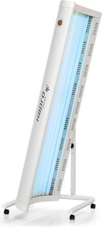 Actual product image Hapro Topaz 12 V Verticaal/Horizontaal Half-body solarium 1360 W