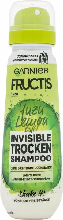 Produktbild Garnier Invisible Shampoo with the scent of yuzu lemon (Invisible Shampoo) 100 ml (100 ml, Trockenshampoo)