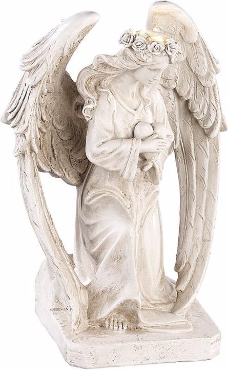 Image du produit Lunartec Figure d'ange gardien solaire à genoux (IP44)