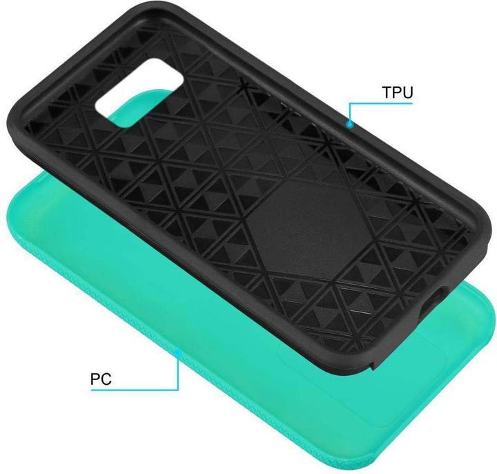 Actual product image Cadorabo Hybrid Triangle Hull (Samsung Galaxy S8+)