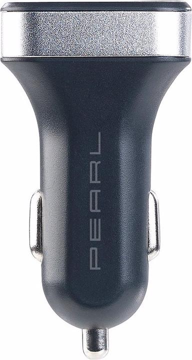 Produktbild Revolt Kfz-USB-Ladegerät mit Spannungswarner & LED-Display