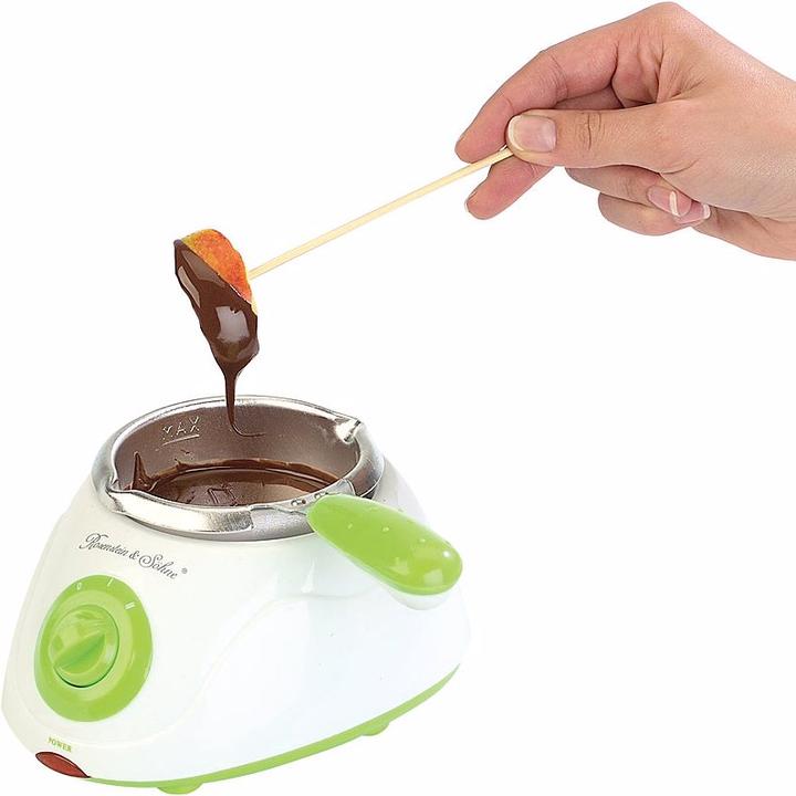 Actual product image Rosenstein & Söhne Electric Chocolatière, Chocolate Melting Pot Set