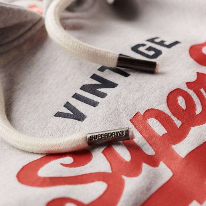 Immagine prodotto Superdry Sweatshirt Casual Bequem sitzend Duo Vintage Logo Hoodie (L)
