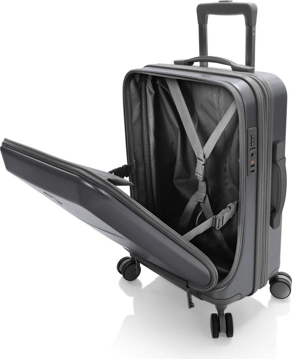 Immagine prodotto Heys EZ Fashion - Carrello portabagagli a mano Charcoal (51 l, Bagaglio a mano (fino a 50 litri))