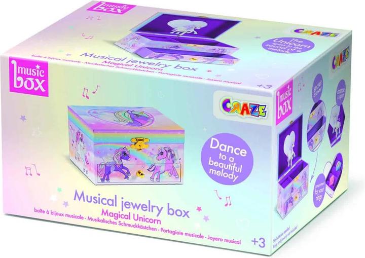 Actual product image Craze Jewellery Box Music Box Unicorn