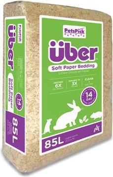 Über Soft Paper Bedding 85l Nature - (45032) (Bedding)