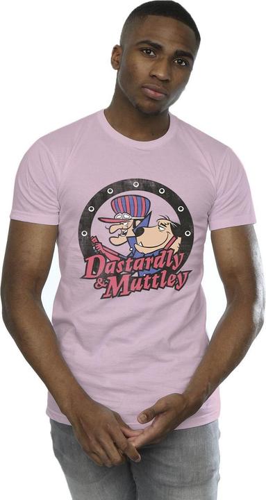 Immagine prodotto Universal Textiles Dastardly And Mutley Circle Maglietta Uomo (XL)