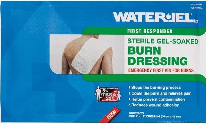 Actual product image WaterJel HA First Responder compress, 20x45cm