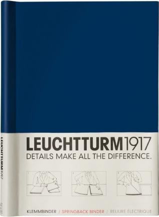 Actual product image Leuchtturm1917 Self tie navy (A4, 1 x)