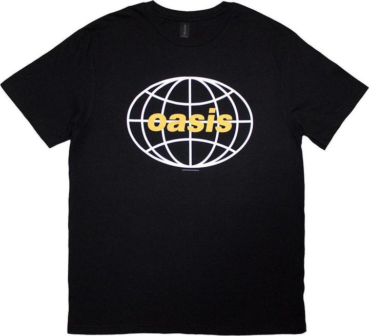 Immagine prodotto Oasis Maglietta Globo Logo Adulto Unisex (XXL)