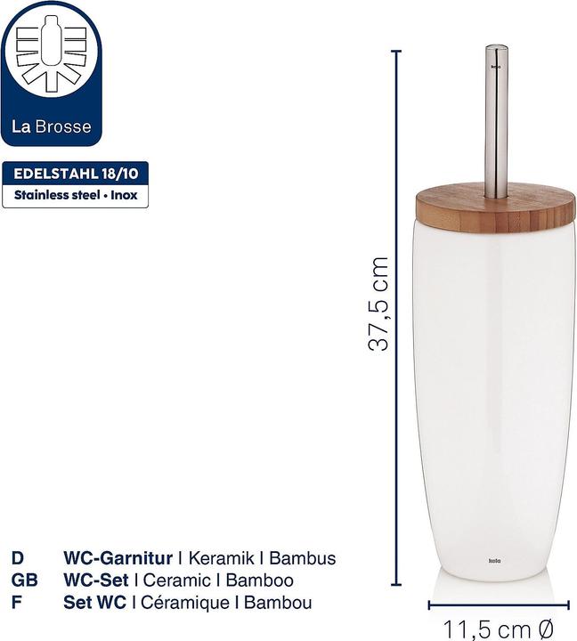 Produktbild Kela WC-Garnitur Natura