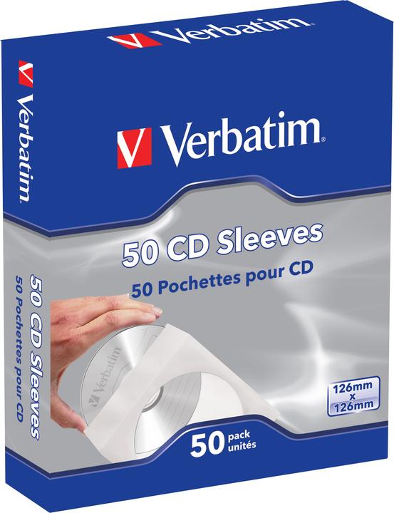 Actual product image Verbatim CD / DVD paper sleeves
