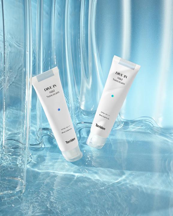 Image du produit Torriden DIVE-IN Crème solaire douce (Crème solaire, SPF 50, 60 ml)