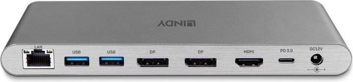 Immagine prodotto Lindy Docking station USB 3.2 Tipo C per computer portatili (USB-C, 3 Porti)