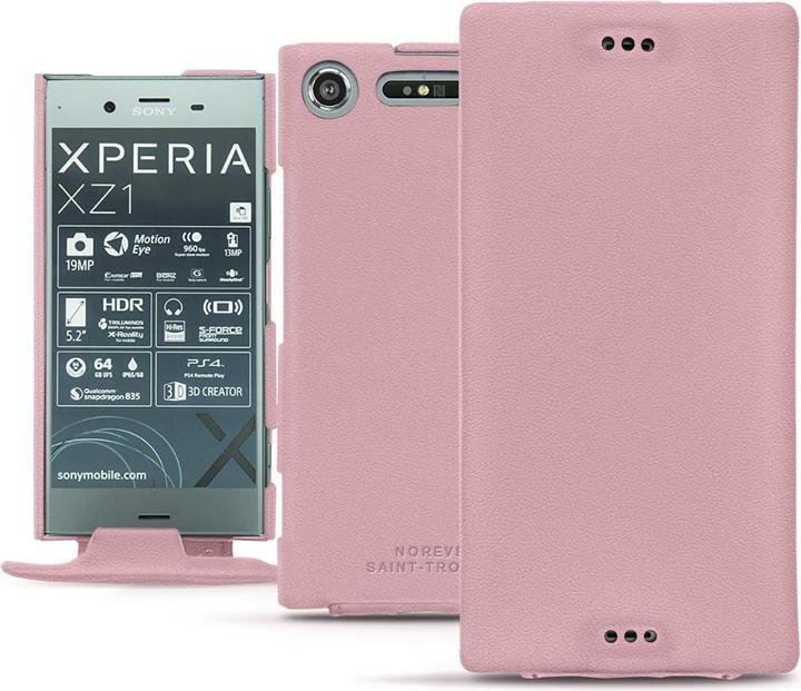 Actual product image Noreve Leather cover vertical (Sony Xperia XZ1)