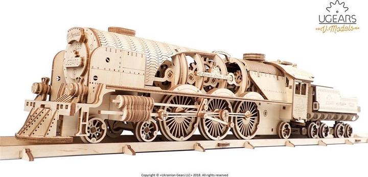 Produktbild Ugears Lokomotive V-Express mit Wagon