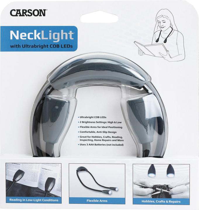 Immagine prodotto Carson Luce del collo (4.80 cm, 70 lm)