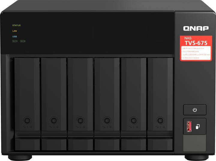 QNAP TVS-675-8G (0 TB)