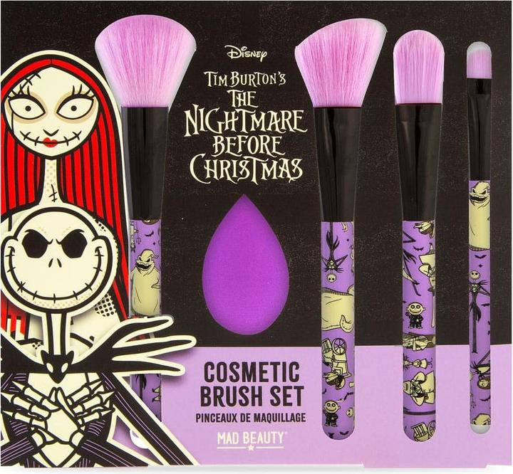 Produktbild Mad Beauty Nightmare before Christmas Kosmetik Pinsel Set