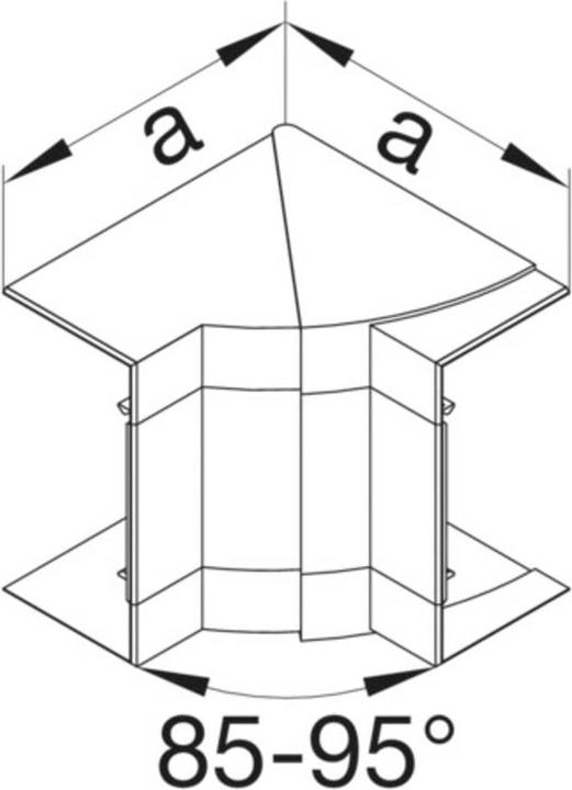 Actual product image Tehalit Inside corner (6.80 cm)
