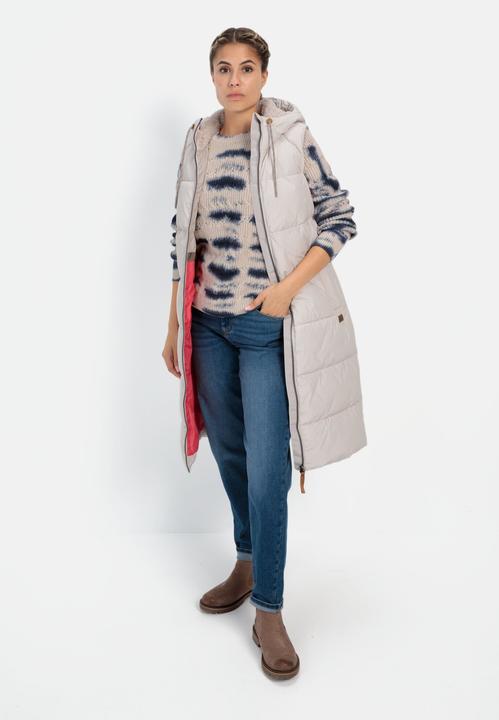 Actual product image Camel Active Long puffer waistcoat with hood (38)
