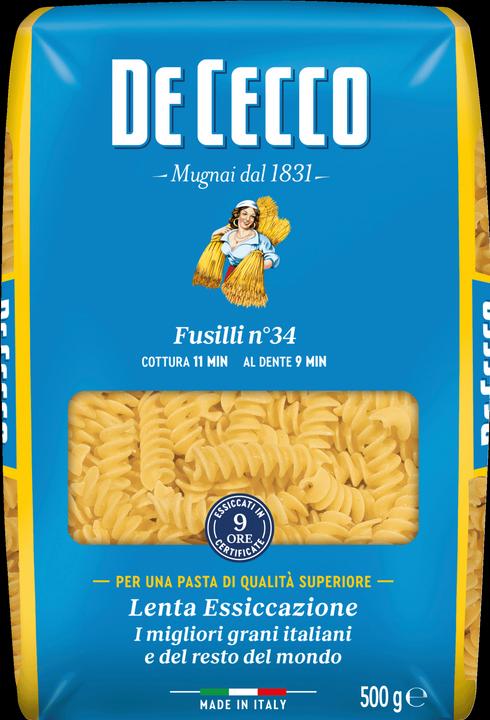 Actual product image De Cecco FUSILLI NO.34 (500 g)