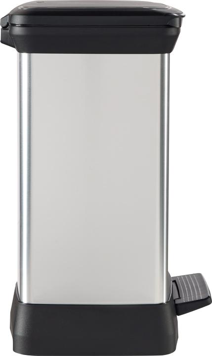 Produktbild Curver DECOBIN DUO Mülltrenner 10,0 + 18,0 l silbermetallic (30 l)