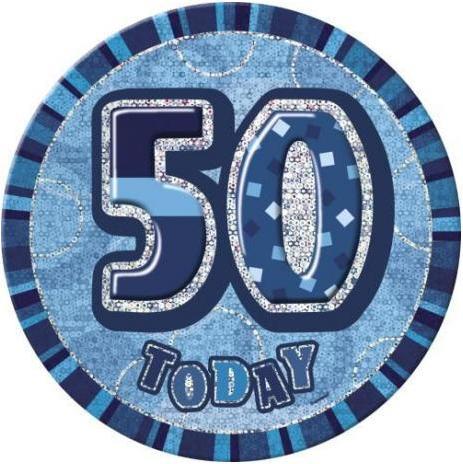 Unique Party Giant Abzeichen 50 Today
