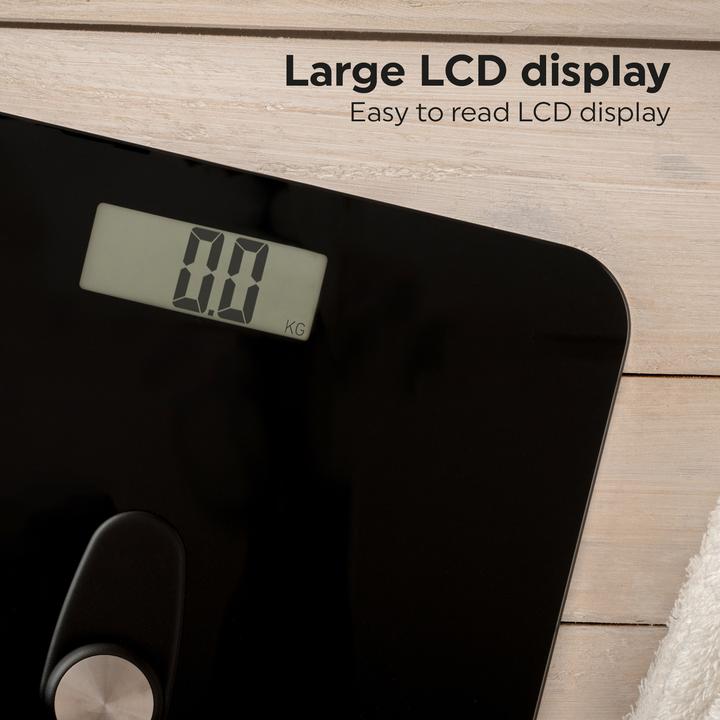 Actual product image Salter 9224 BK3R Eco Power Digital Bathroom Scale black (180 kg)