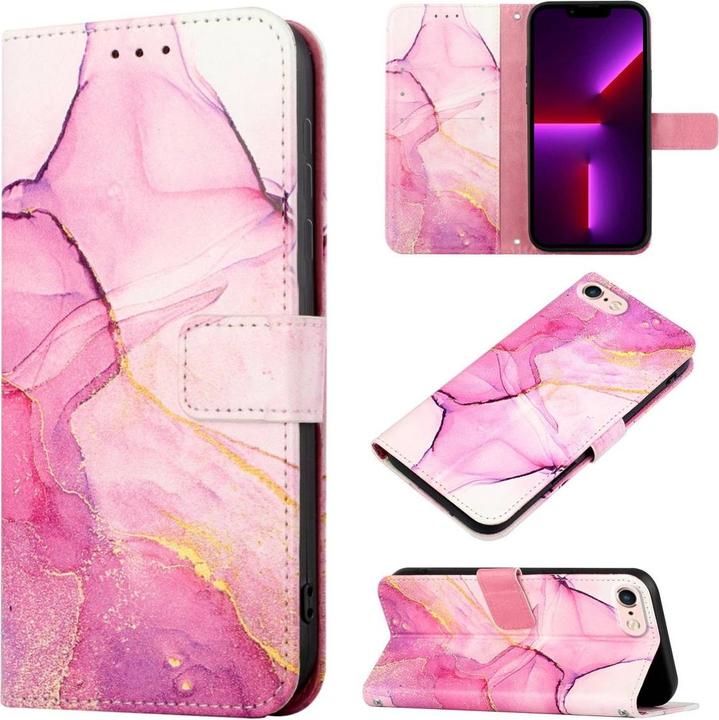 Actual product image König Design Case Mobile Protection for Apple iPhone SE 2022 Case Cover Wallet 360 Degree (Apple iPhone 7)
