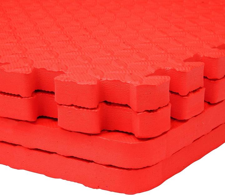 Actual product image Edukit 4-teiliges Fitness Bodenschutzmatten-Set, 60x60 cm (2 cm)