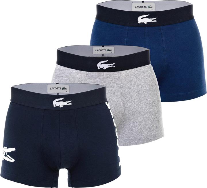 Lacoste Pack De 3 Boxers Courts (XXL, 3er Pack)