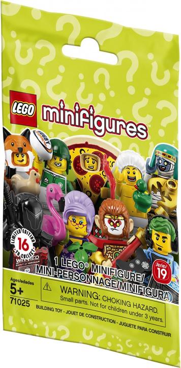 Actual product image LEGO Series 19 (71025, LEGO Minifigures)