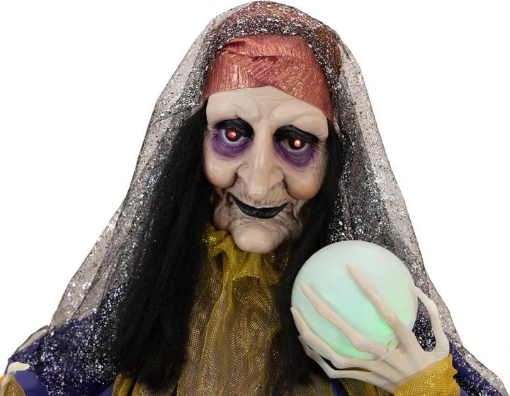 Produktbild Europalms Halloween Figur Wahrsagerin, animiert 50cm
