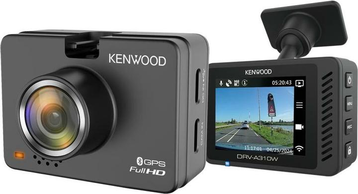 Productafbeelding Kenwood DRV-A310W (GPS-ontvanger, WiFi, Ingebouwd display, Versnellingssensor, Ingebouwde microfoon, Volledige HD)
