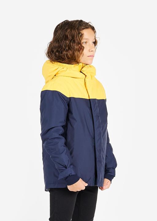 Produktbild Tribord Segeljacke Kinder warm wasserdicht 100 marineblau/gelb