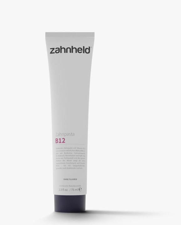 Actual product image Zahnheld Toothpaste with vitamin B12 fluoride-free (75 ml)