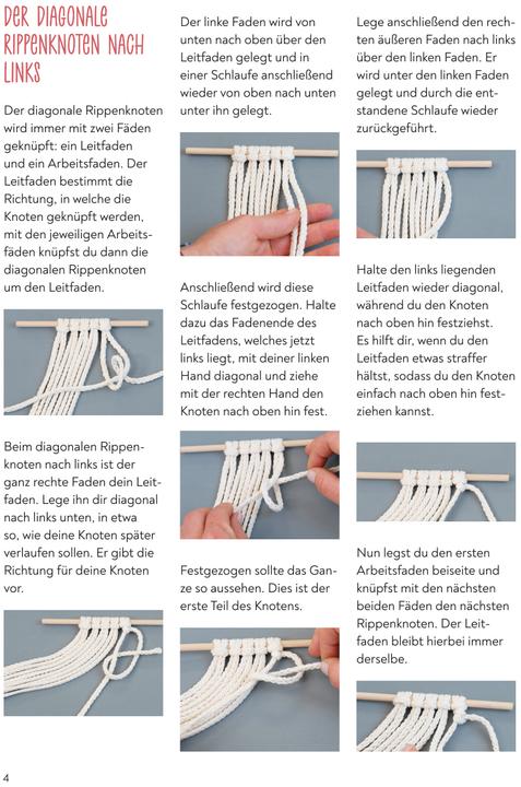 Produktbild Kreativ-Set Einfach Makramee. Mit Anleitungsbuch und Material